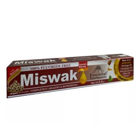 Essential Palace Miswak Herbal Toothpaste Pack of 6 Organic Mint Whitening and Fresh Breath