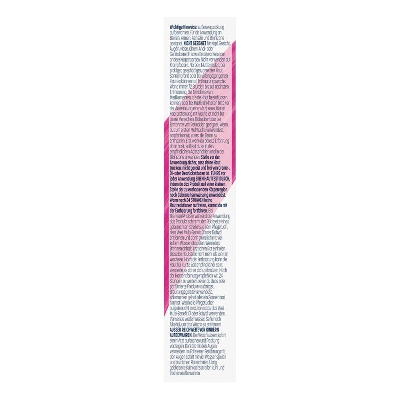 VEET Cold Wax Stripes Bikini Zone & Armpits Pack of