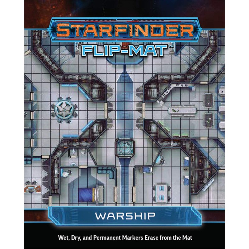 Paizo Starfinder Flip Mat Warship