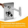 2 Pack 3/8''Hydrant Key, Upgrade Water Key for P1300-PART-13-KEY, Hydrant