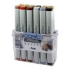 COPIC Classic Set "Architektur Farben", 12er Set im Acryl-Display, Twin