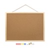 Cork Board Bulletin Board, 17.7"X 13.3" pin Boards for Walls,