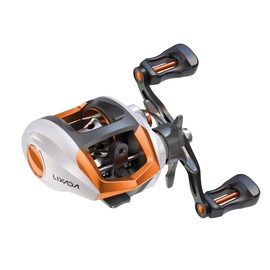 Lixada Baitcaster Fishing Reel Compact Baitcaster Reel Super Smooth Fishing Reel with 27.6LB Carbon Fiber Drag 12+1Ball Bearings 6.3:1 Gear Ratio High Speed for Fishing Saltwater Freshwater