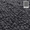 MAYSHINE Luxury Non Slip Chenille Plush Bathroom Rug 20x32, Charcoal