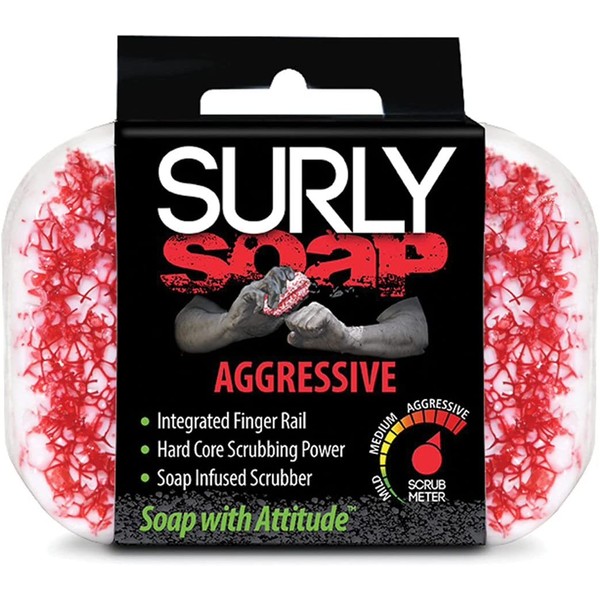 SURLY Soap SS008 Bar Soap with Attitude, Aggressive, 6-Pack