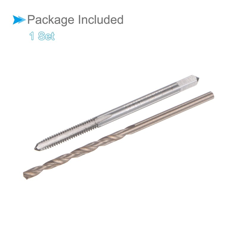 CoCud Tap and Drill Set 4-40 UNC Tap Screws Drill