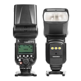 YONGNUO YN968EX-RT III 2.4G Wireless ETTL Flash Speedlite, GN60 HSS 1/8000s Master and Slave Mode with 5500K High Power LED Light for Canon DSLR Cameras