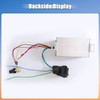 HUSETOO DC Motor Speed Controller ，DC 12V 24V 36V 48V