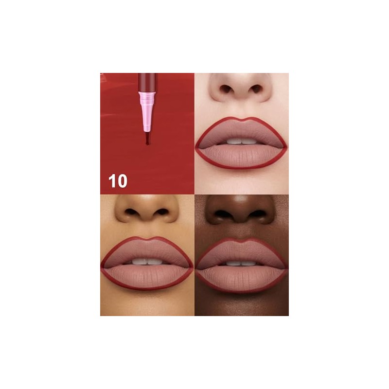 Erinde Lápiz Delineador de Labios Líquido de Precisión, #010 |