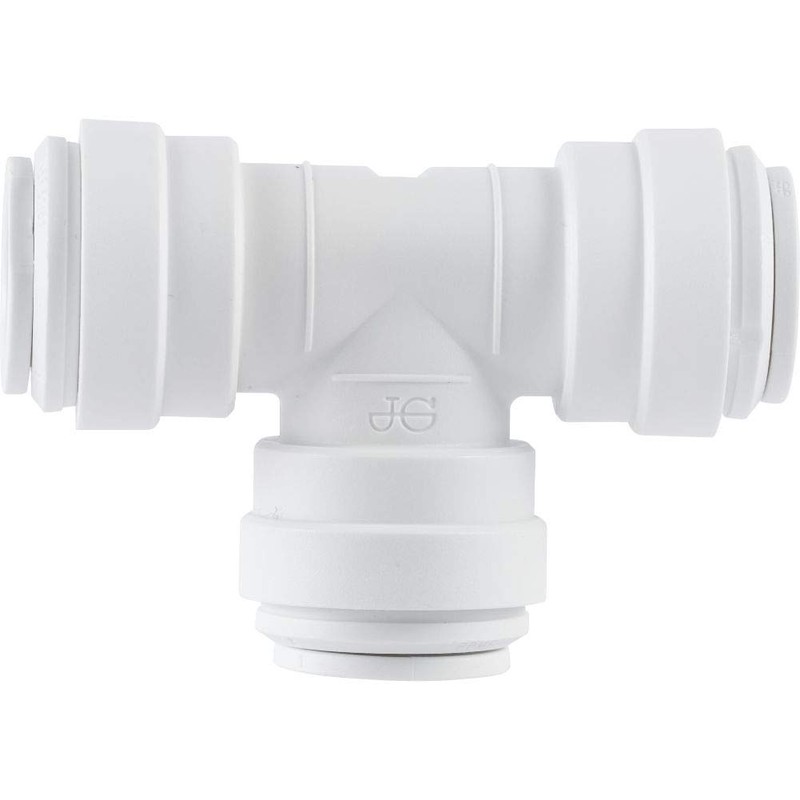 John Guest Speedfit 1/4 Inch Union Tee Connector, Push to
