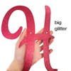 10 Feet Glitter Happy Valentine's Day Banner, No DIY Red