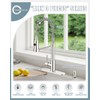 Casavilla Kitchen Faucets, Kitchen Sink Faucet with Soap Dispenser, Single