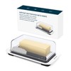 KITCHENDAO Airtight Butter Dish with Lid and Knife Spreader for