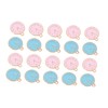 jojofuny 20Pcs Creative Clock Design DIY Jewelry Accessories Cute Pendant