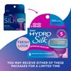 Schick Hydro Silk Moisture Razor Blade Refills, 4 Count |