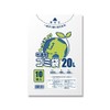 Shimojima 006604781 Garbage Bags, Translucent, 7.1 fl oz (20 L),