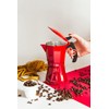 Cafetière Italienne JATA HCAF2009 Rouge Aluminium (9 Cups)