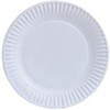 Nicole Home Collection 100 Count Everyday Dinnerware Paper Plate, 6-Inch, White (200 Count) by Nicole Home Collection