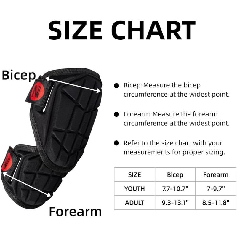 Protector de codo de béisbol, béisbol, softbol, codo para jóvenes