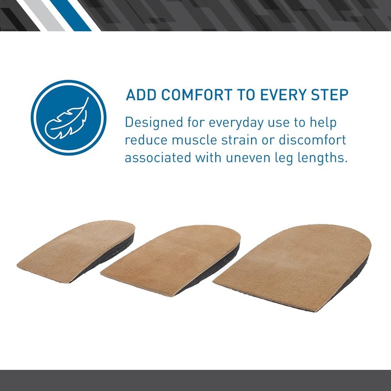 BodyMed® Heel Lift, Small, 1 Lift/Pack – Non-Slip, Adjustable Orthopedic