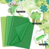 PLULON 60 Sheets Green Tissue Paper Bulk, Green Tissue Paper