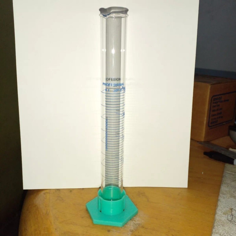 Profesional Probeta Graduada Profesional 50 Ml Con Base De Plastico