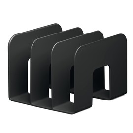 Durable Eco 776101 Catalogue File Blue Angel Certified, Pack of 1, Black