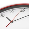 MPM Quality Analogue wall clock - high-quality plastic frame, quartz