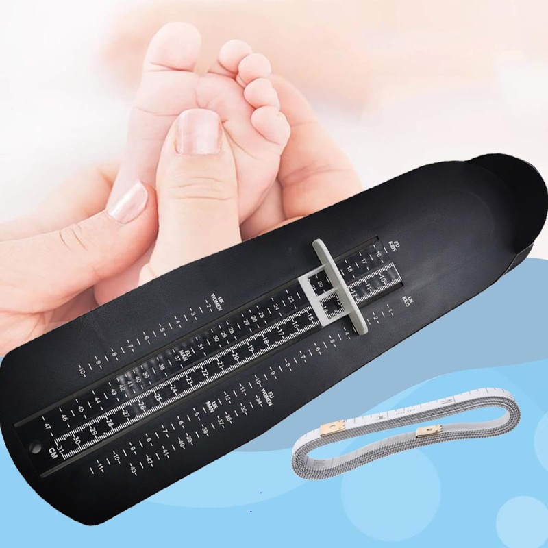 FJLYZL Professional Foot Measurement Device - Feet Length Measuring Ruler,