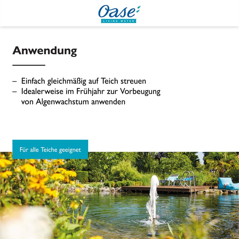 Oase PhosLess Pond phosphate binder Direct - 500 ml