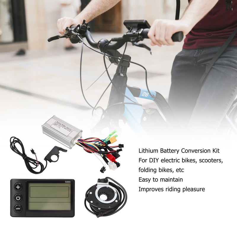 17A Electric Bike Controller Kit 8 Magnetic Assist Sensor Thumb