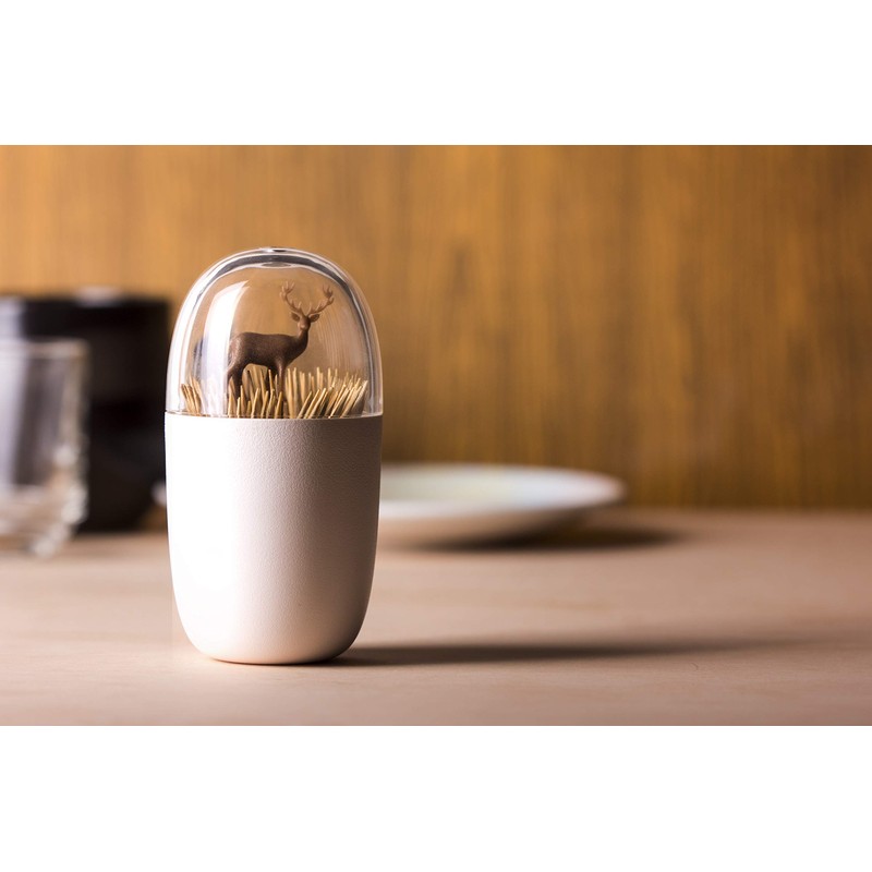 QUALY Deer Meadow Toothpick Holder - Unique Home Design Decoration