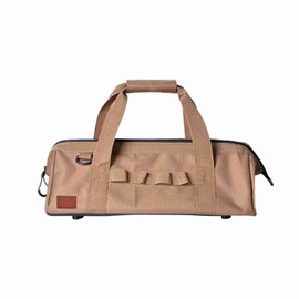 Camping Tool Bag Large Capacity Wide Mouth Storage Tool Bag Water Resistant Gear Bag Sturdy Bottom