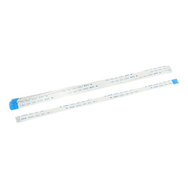 VekAuto 10 Pcs 12Pin AWM 80C 60V Cable FFC, 0.5mm