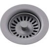 Elkay LKQS35 3-1/2" Basket Strainer - Greystone