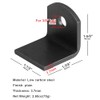 heneng 10 Pcs Weld Tab Bent with 3/8" Hole, Trailers