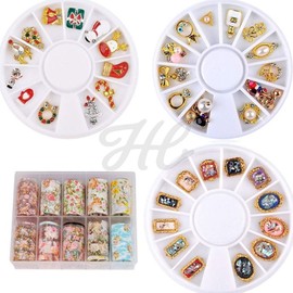 Nail Art Shop Nail Parts Cubic Stone Collection Parts Sticker / 네일아트샵 네일파츠 큐빅 스톤 컬렉션 파츠 스티커