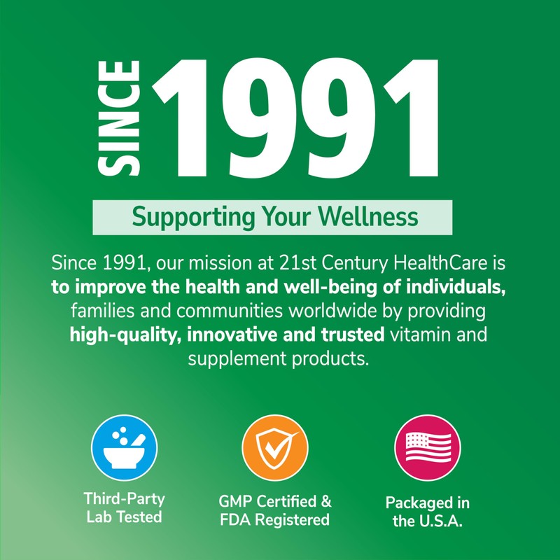 21st Century Sentry Senior Tablets, 125-Count (22390)