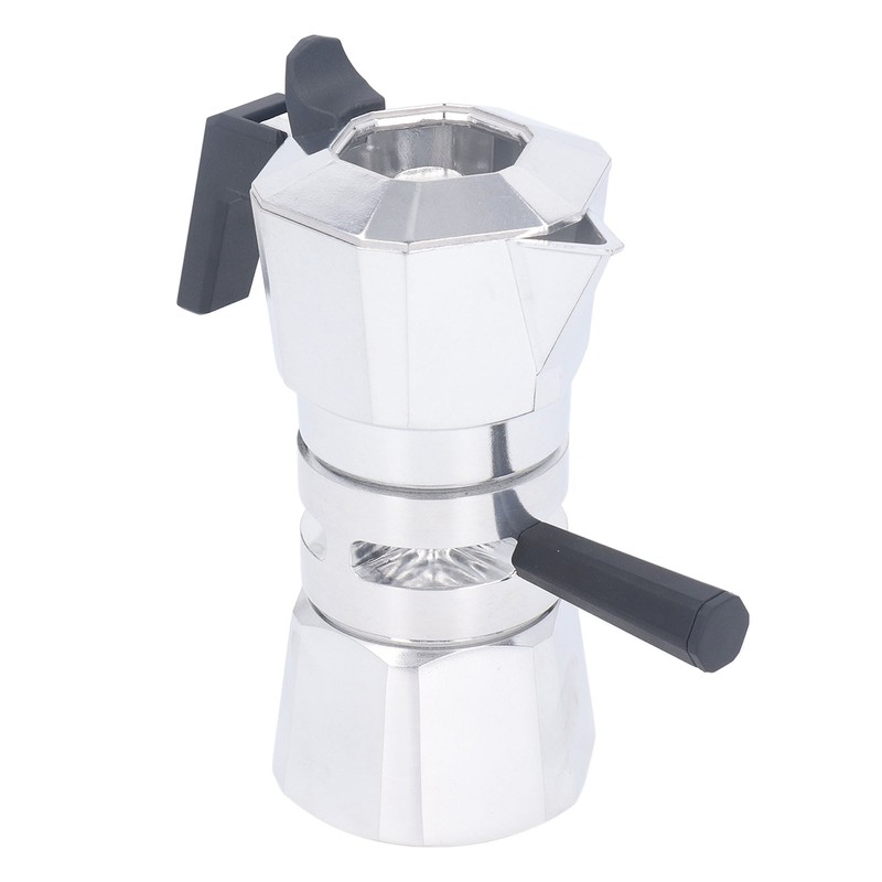 120ml 2 Cups Double Valve Moka Pot Aluminum Alloy Moka