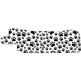 Nasogastric or Oxygen Tube precut Adhesive Tape Paws Theme x 10 Pack. (Left Side)