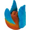 BRUBAKER Wine Bottle Holder Thirsty Parrot - Drunk Animals -