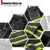 HATAUNKI Reflective Safety Vest for Men Women Hi Vis Vest