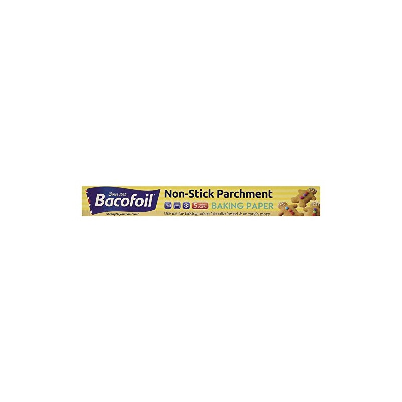 Bacofoil Baking Paper Non-Stick Surface, 30cm x 5m