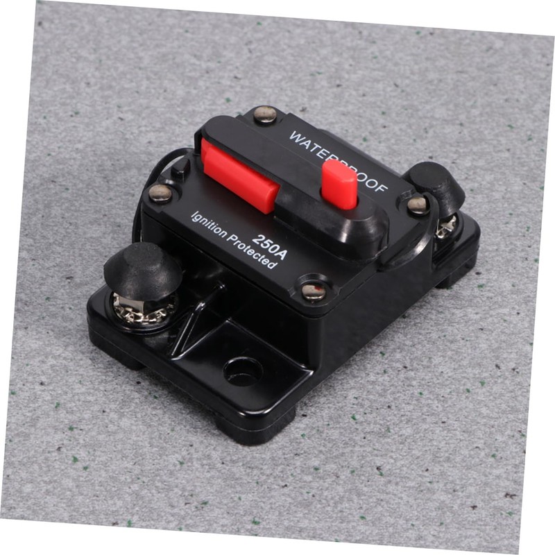 Gatuida 2pcs Circuit Breaker Blacksto e Blacw Black Color Power