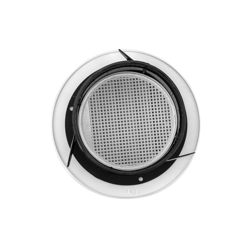 QWORK Air Vent ABS Louver Grille Cover, 4 Pack 4"