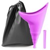 Portable Female Urinal for Outdoor Travel – Reusable Silicone Pee