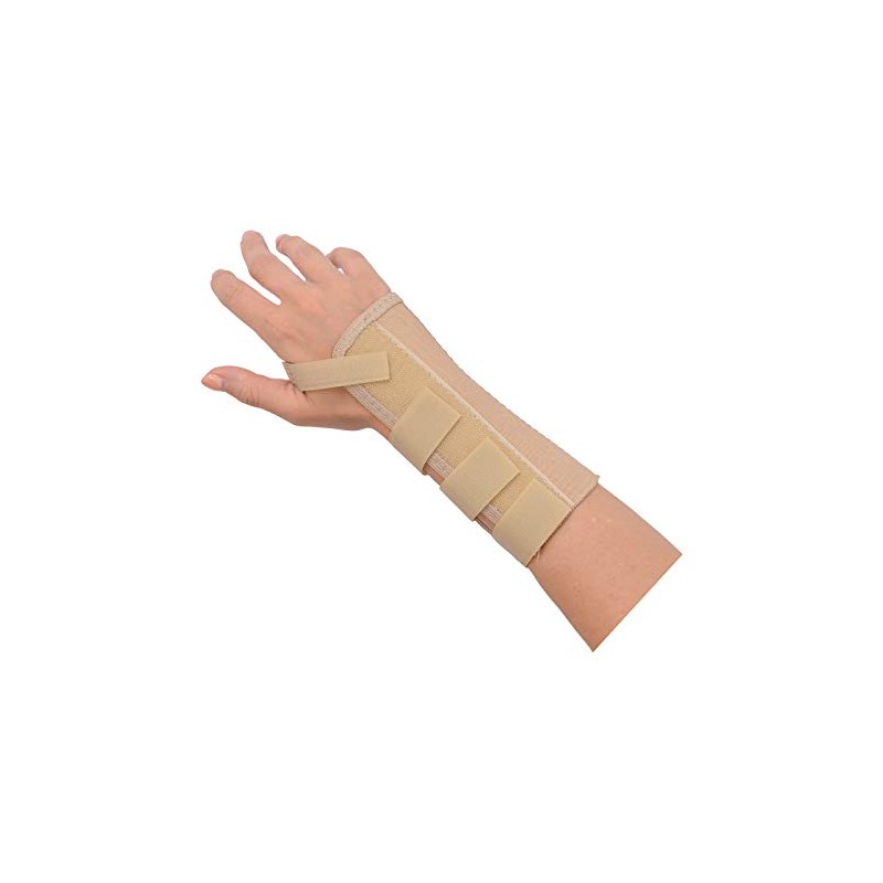 Rolyan AlignRite Wrist Support Without Strap, Short Length, Left, X-Small,