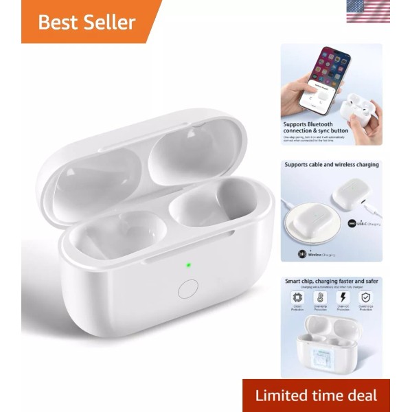 Compatible for AirPods Pro 1st & 2nd Generation Charging Case