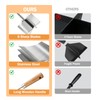 Stainless Steel Meat Chopper Masher - 6 Blade Hamburger Smasher