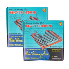 West Coast Paracord Classic Hobby Set Crafting Retro Kit Bundles (Weaving Loom Kits, 2 Pack)